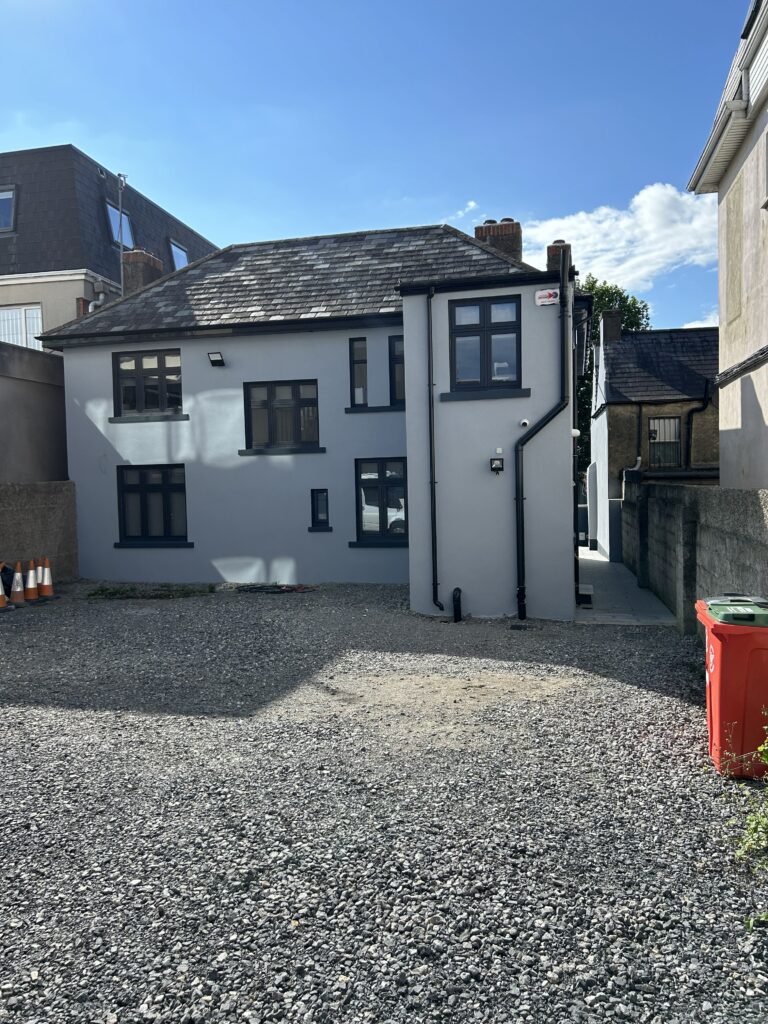 dadn construction renovation house back after