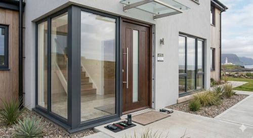 vegetative-roof window door installation dublin